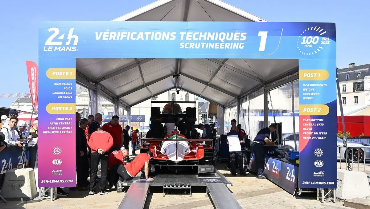 pesage 24h du Mans 2024